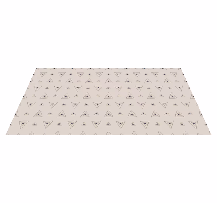 Covor de vinil pepiniere model triunghi elegant - TenStickers