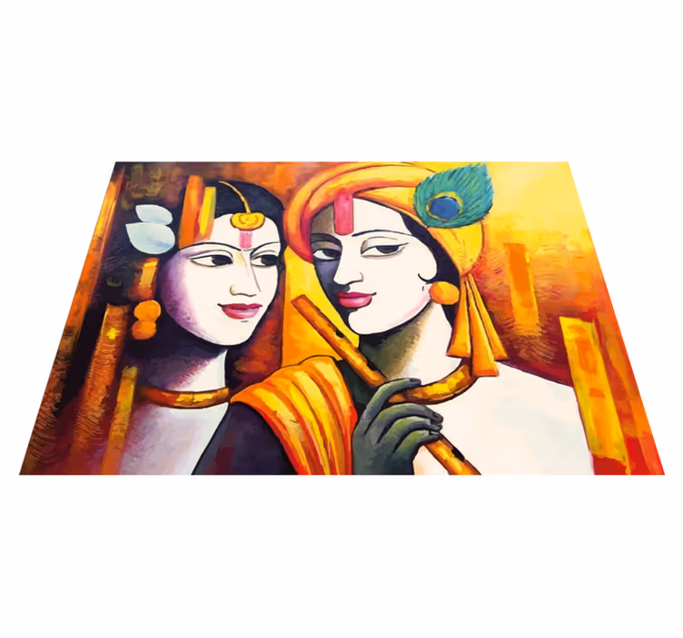 Covor de vinil hol esență culturală - TenStickers