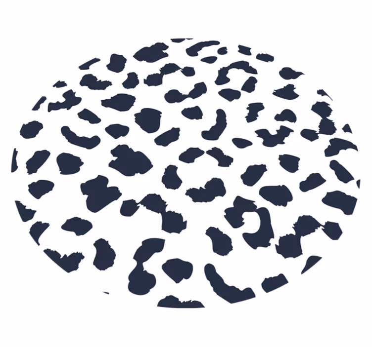 Covor vinil print animalier model cu piele de vacă - TenStickers