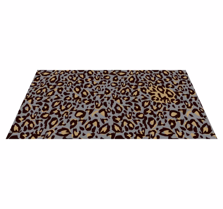 Covor de pete de leopard gri de vinil pentru animale - TenStickers