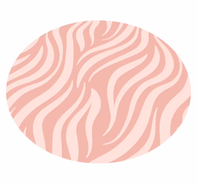 Covor vinil print animalier dungi elegante de zebră - TenStickers