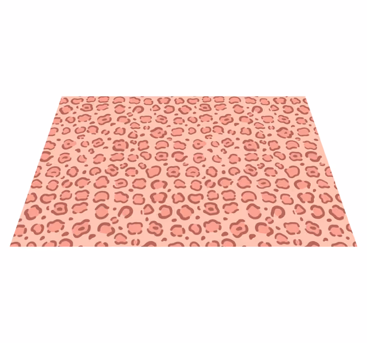 Covor vinil print animalier puncte de leopard - TenStickers