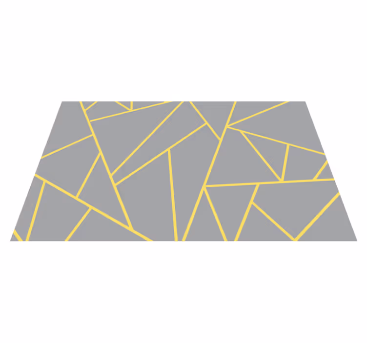 Triunghiuri pantone două covoare geometrice - TenStickers