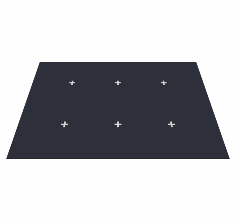 Covor vinil minimalist model geometric întunecat - TenStickers