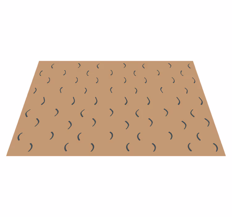 Covor vinil minimalist model curbat maro - TenStickers
