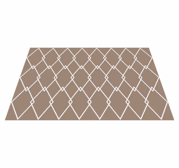 Pardoseala de bucatarie in stil geometric - TenStickers