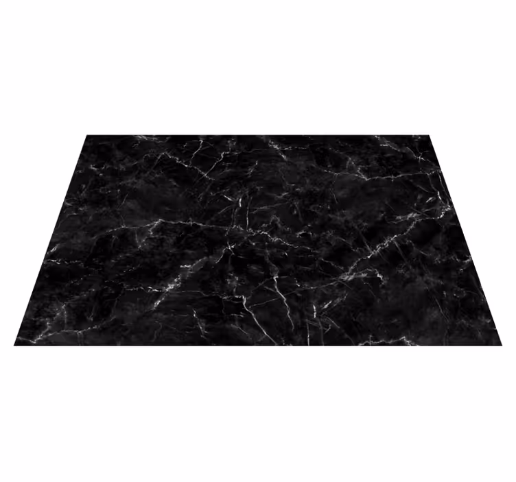 Gresie bucatarie marmura neagra bucatarie - TenStickers