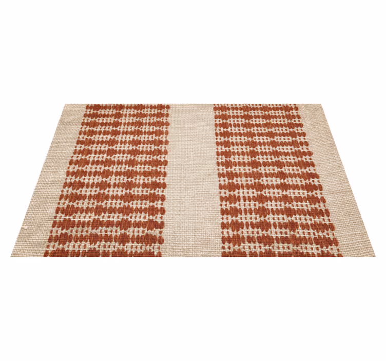 Covor de vinil texturat model rustic țesut - TenStickers