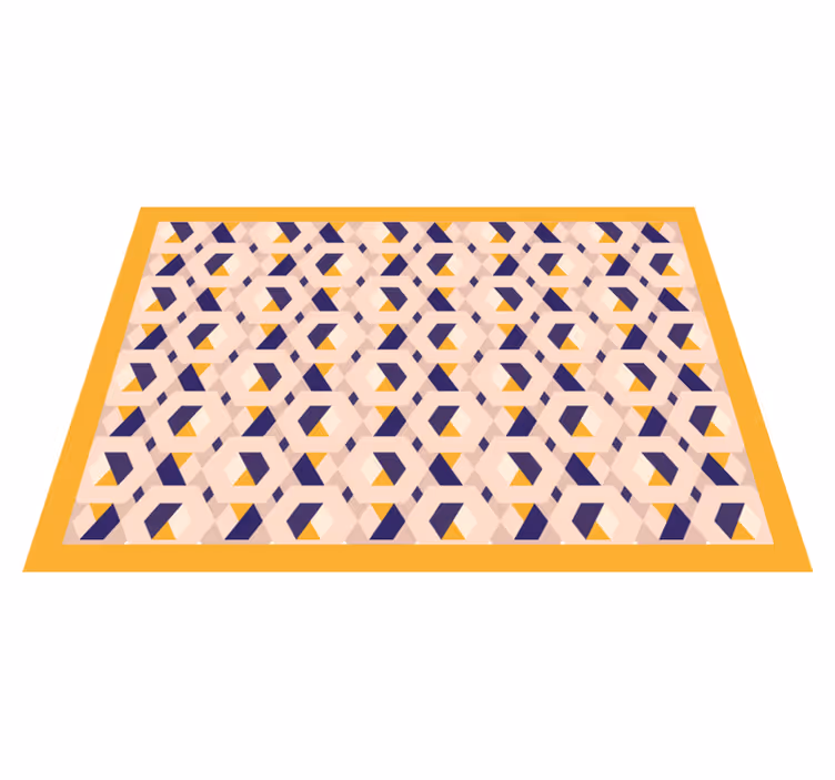 Covor hexagonal bucătărie covor nordic din vinil - TenStickers