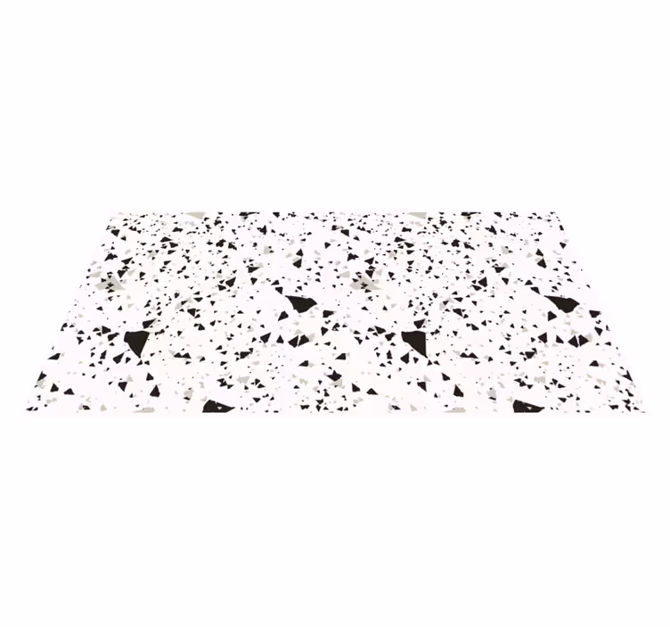 Covor de vinil marmura fragmentarea terrazzo - TenStickers