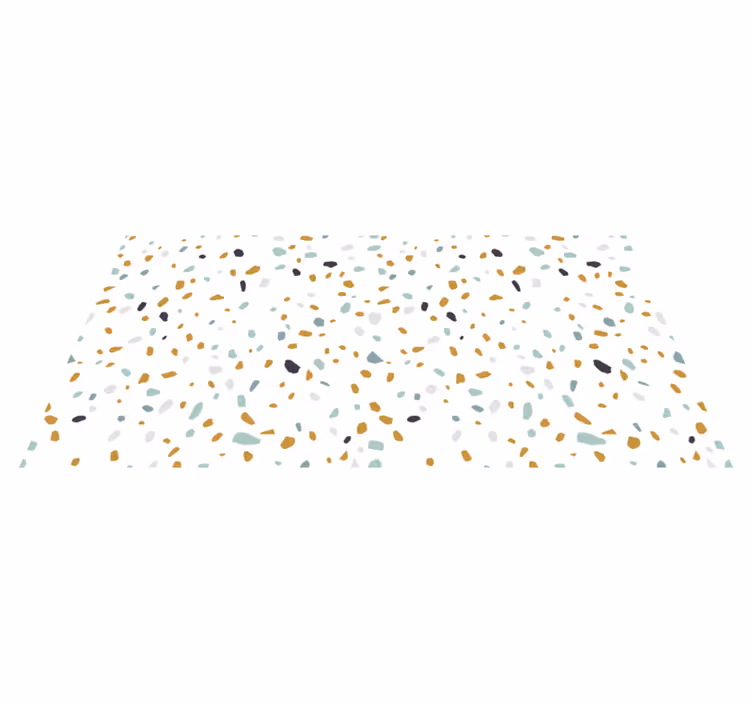 Covor cu textură de tip terrazzo în stil nordic - TenStickers