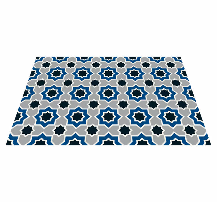 Covor de vinil pentru bucătărie model geometric islamic - TenStickers