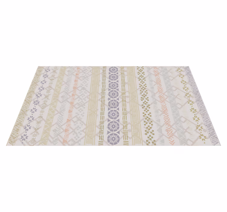 Covor de vinil pentru bucătărie model geometric - TenStickers