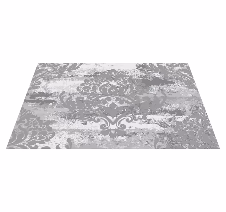 Covor de vinil marmura vârtejuri gri elegante - TenStickers