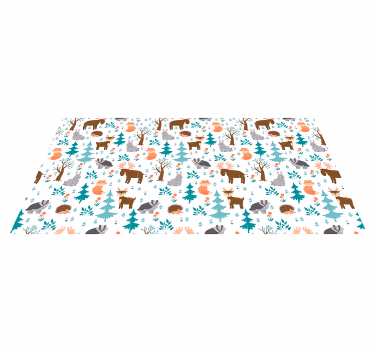 Animale din pădure care se joacă pentru copii - TenStickers