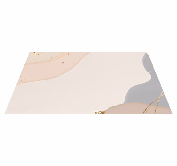 Covor vinil minimalist valuri moi abstracte - TenStickers