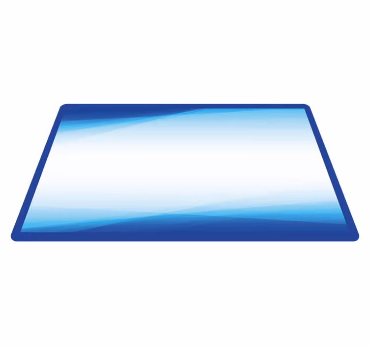 Covor vinil minimalist amestec de gradient rece - TenStickers