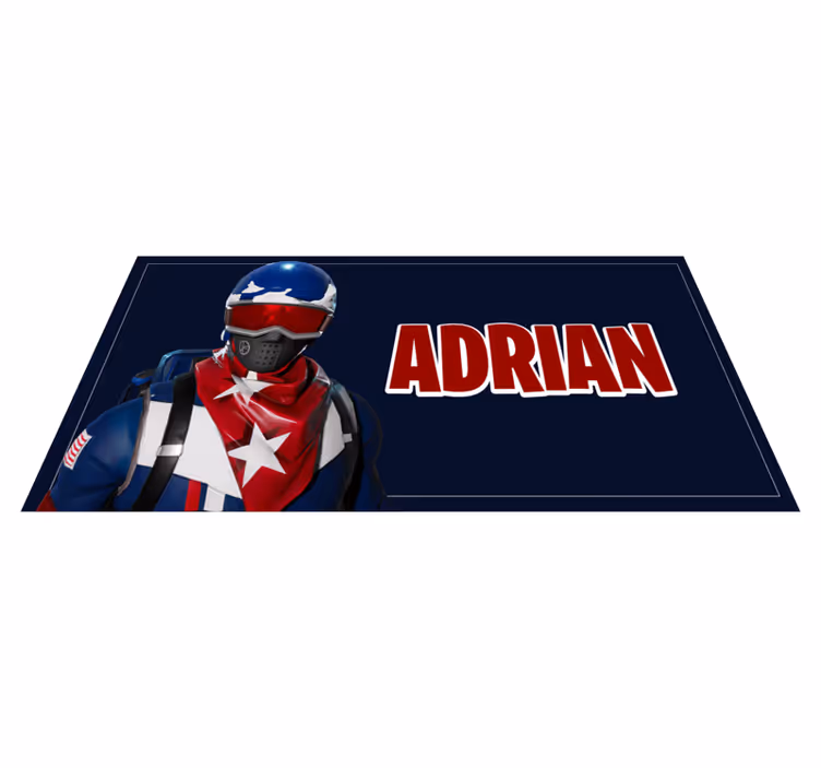 Alții covor de vinil design personalizat al eroului - TenStickers