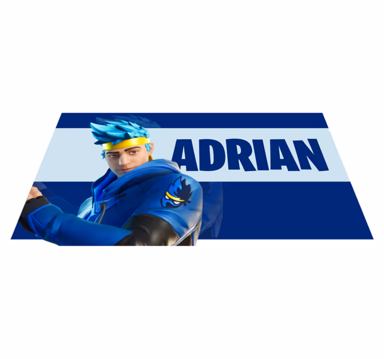 Covor de vinil cu nome personalizarea personajelor de joc - TenStickers