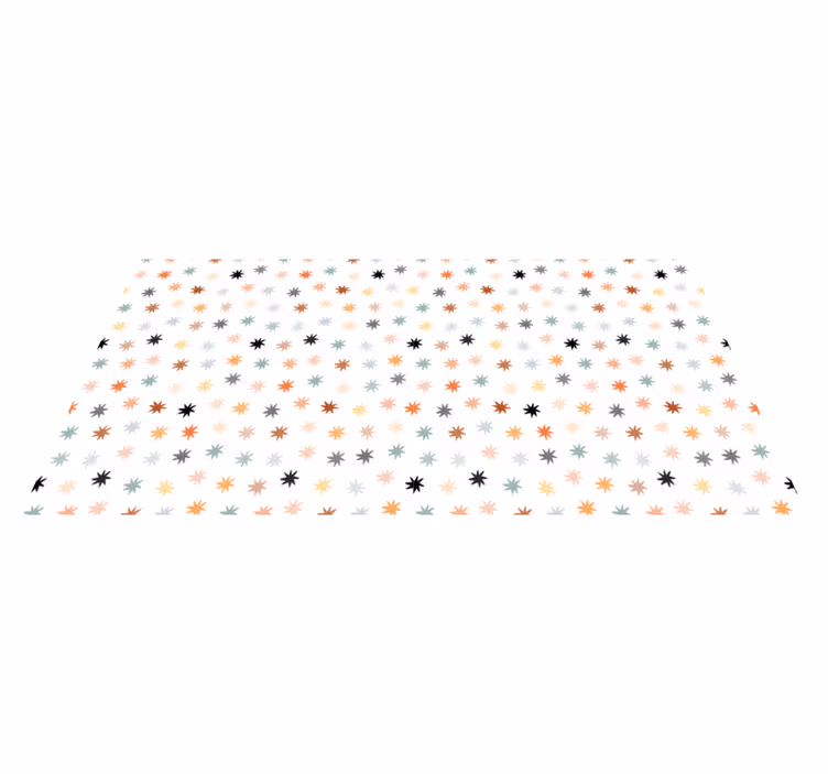 Covor dreptunghiular stele colorate - TenStickers