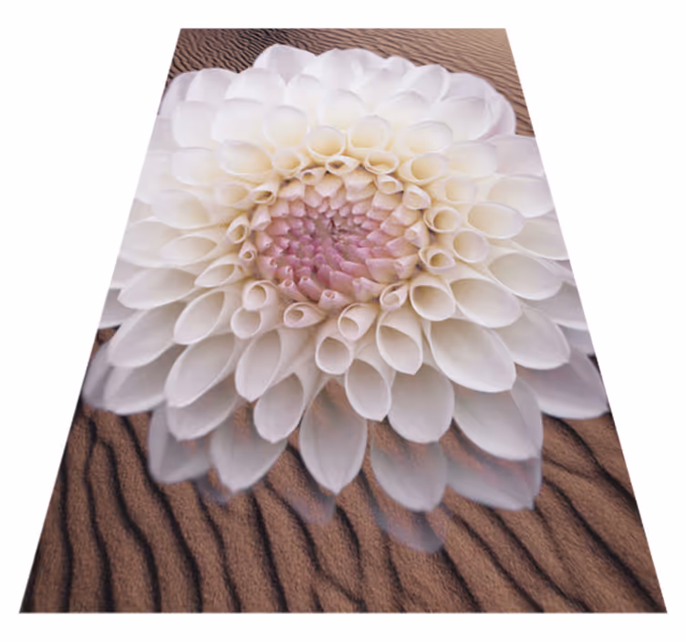Covor vinil flori și plante aranjament elegant de flori - TenStickers