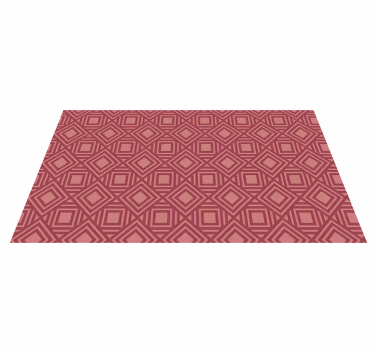 Covor de vinil geometric modele de diamante - TenStickers