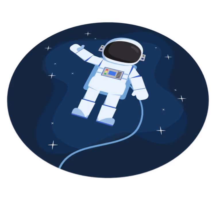 Covor plutitor de stele de desene animate din vinil - TenStickers