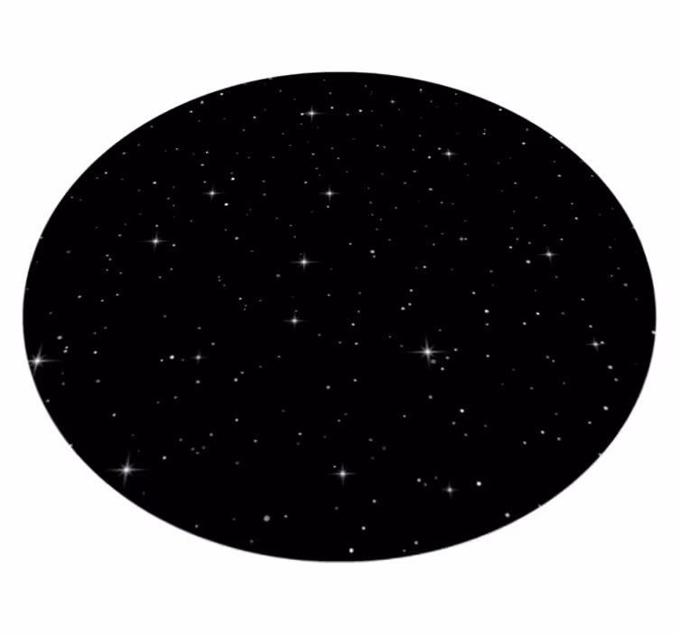 Covor de vinil stele vedere nocturnă înstelată - TenStickers