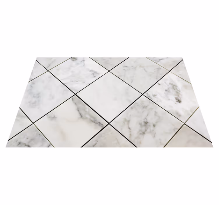Covor de vinil marmura motiv elegant gri - TenStickers