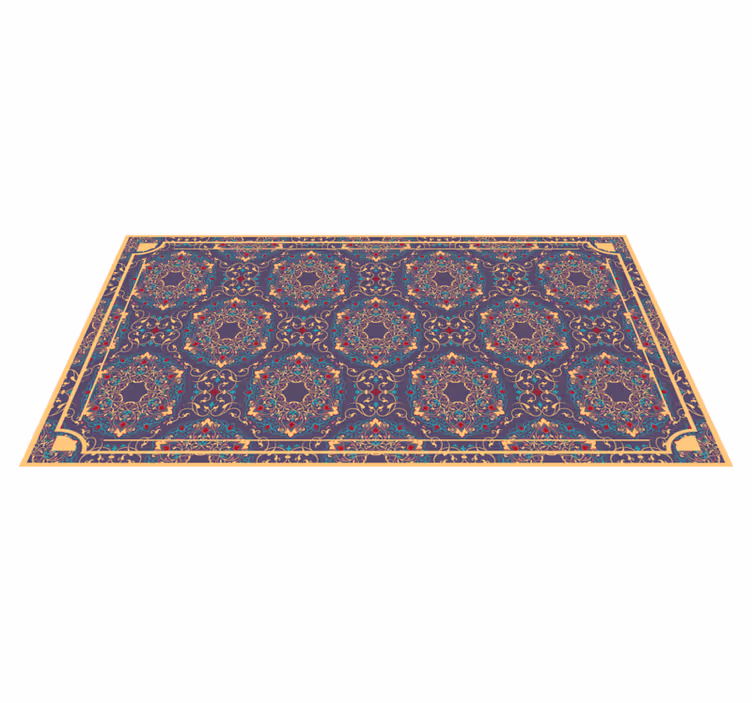 Covor vinil mandala motive mandala complexe - TenStickers