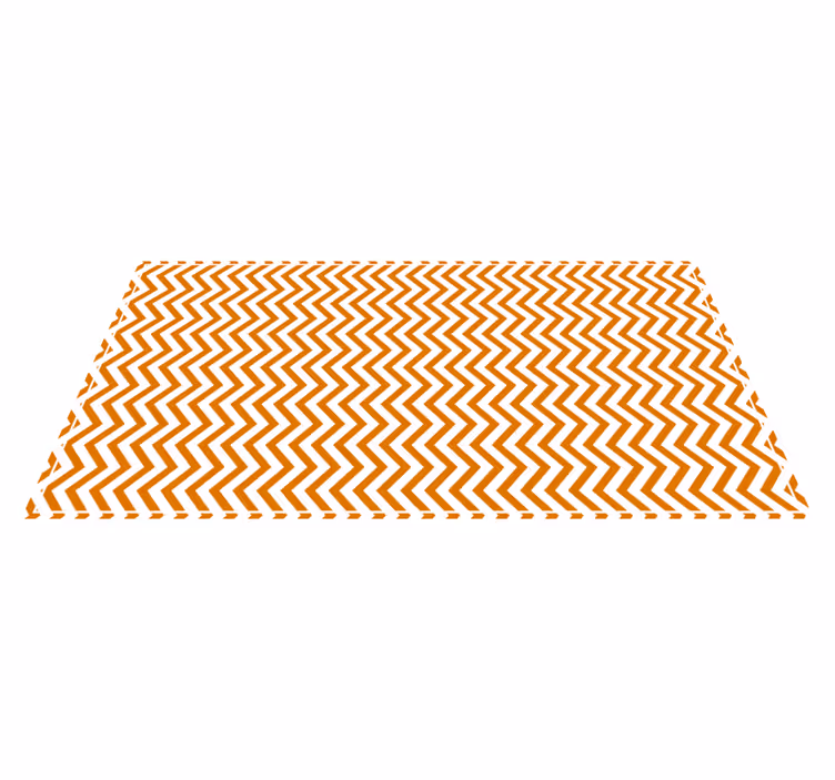 Covor de vinil geometric pandantiv cu motiv chevron - TenStickers