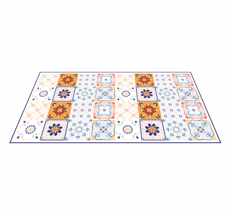 Pardoseală de bucătărie multicoloră - TenStickers