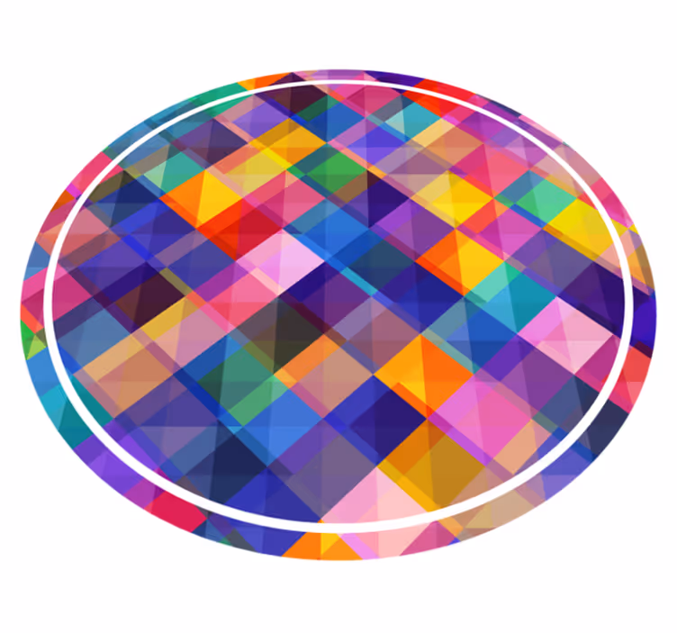 Gresie mozaic colorat gresie podea bucatarie - TenStickers