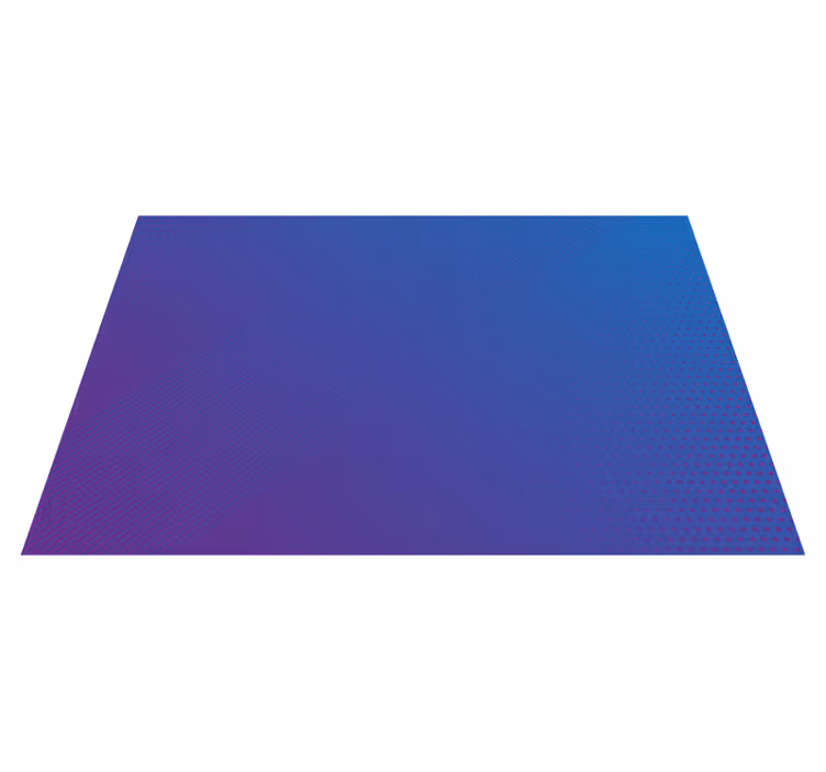 Covor vinil modern model albastru gradient - TenStickers
