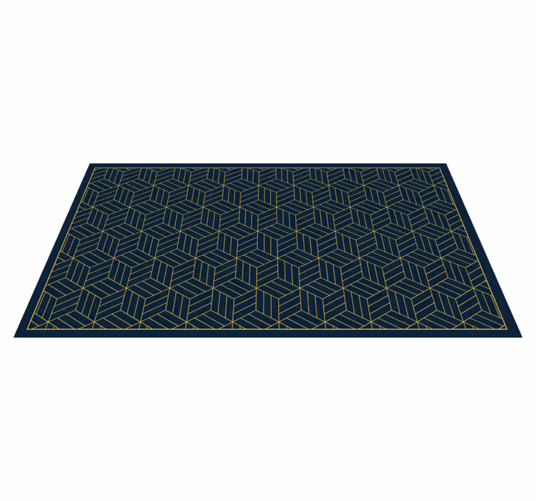 Covor vinil modern motiv geometric elegant - TenStickers