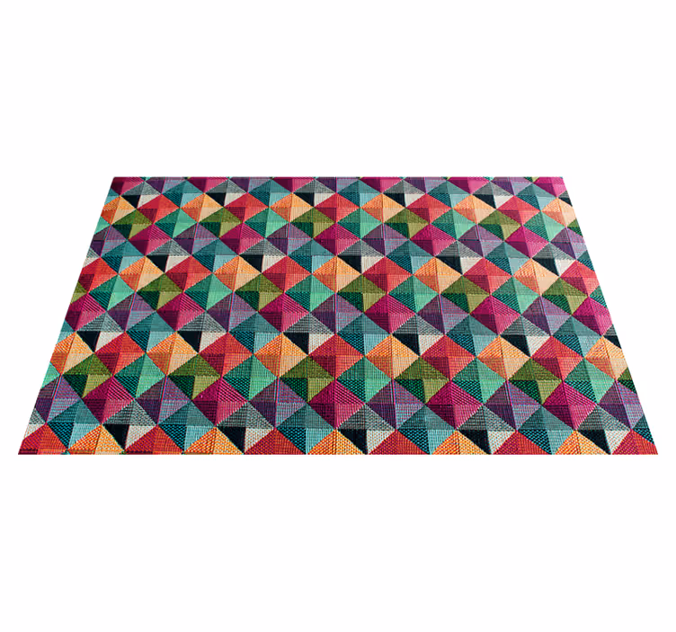 Covor de vinil geometric compoziție plină de viață - TenStickers