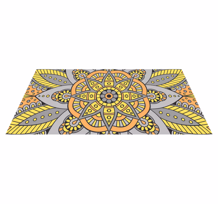 Covor vinil mandala model mandala elegant - TenStickers