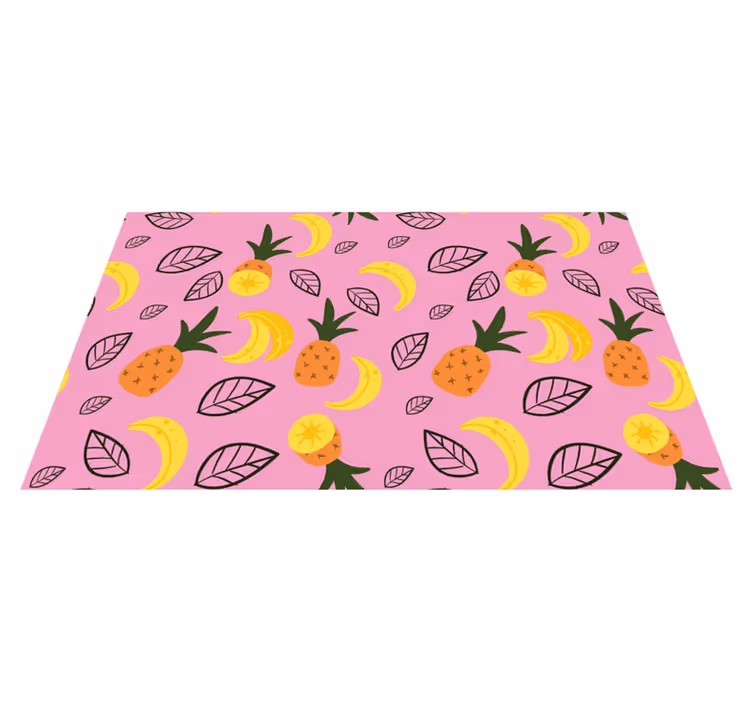 Covor de vinil pentru bucătărie deliciul fructelor exotice - TenStickers