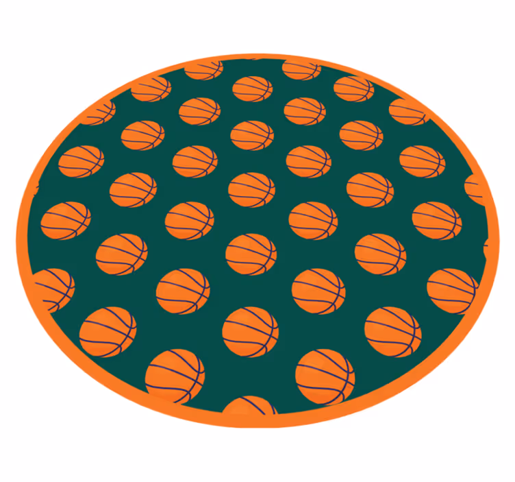 Covor de vinil drumuri idee de baschet - TenStickers