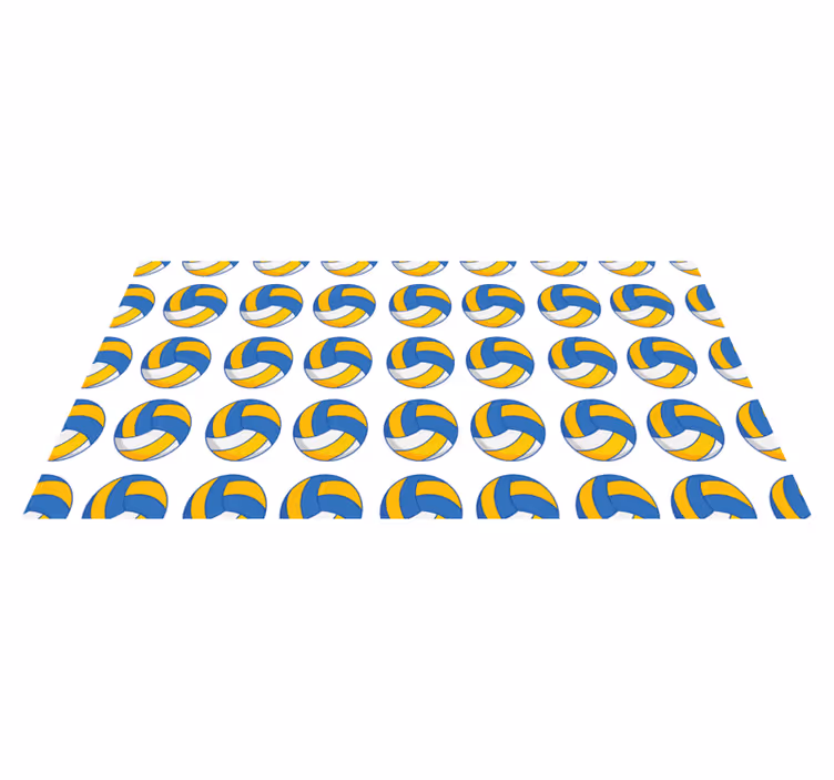 Covor de vinil Adolescenți mingi de volei - TenStickers