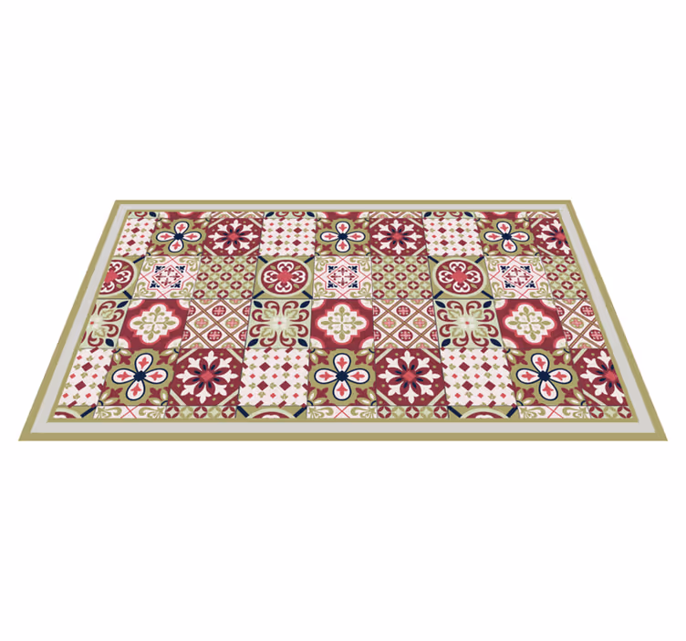 Mozaic multicolor cu covor de diferite stiluri - TenStickers