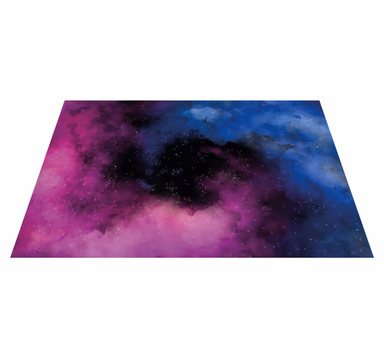 Covor spiralat colorat galaxie nebuloasă modernă - TenStickers