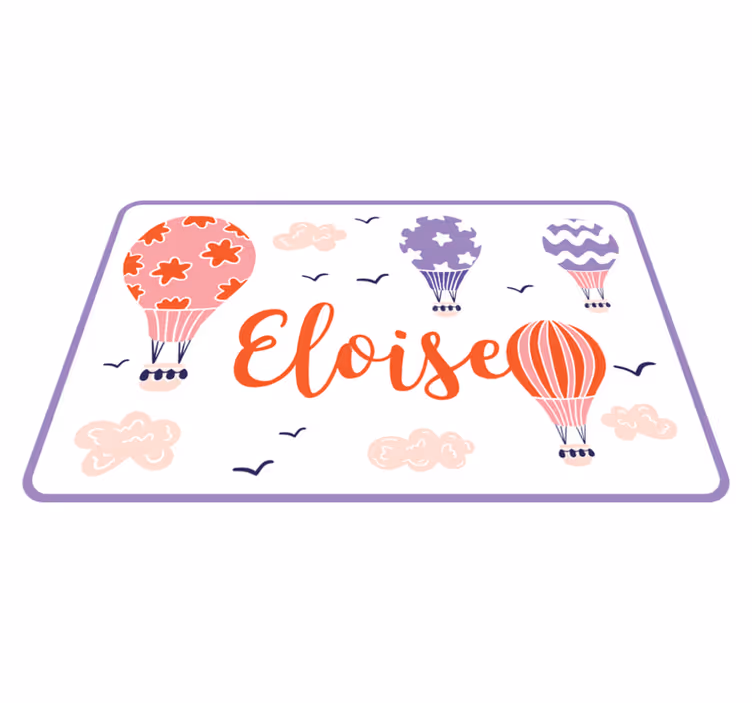Covor de vinil cu nome aer cald vibrant - TenStickers