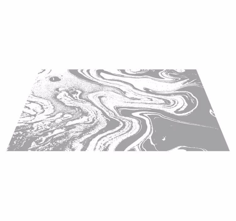 Covor de vinil marmura vârtej gri elegant - TenStickers