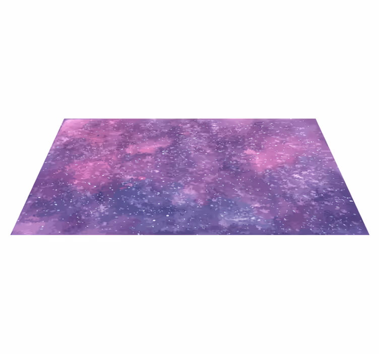 Covor violet cu textură nebuloasă acuarelă - TenStickers