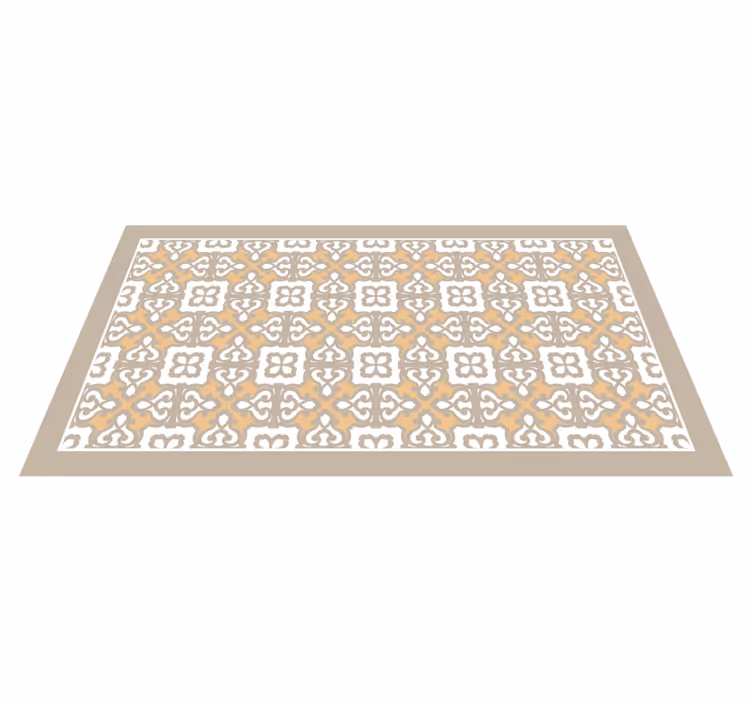 Covor de vinil mozaic cu accente elegante și patterned - TenStickers