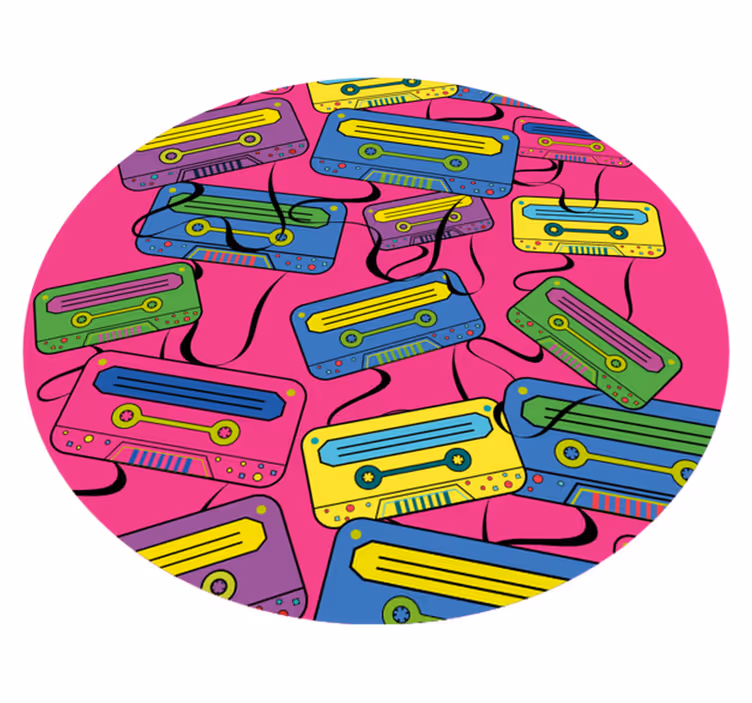 Alții covor de vinil benzi de casetă vii - TenStickers