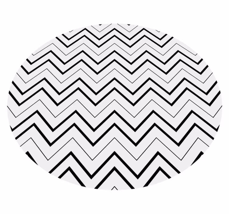 Covor de vinil geometric stil peștescă - TenStickers