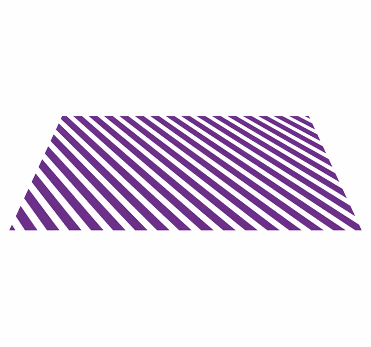 Covor vinil vărgat cale cu dungi violet - TenStickers