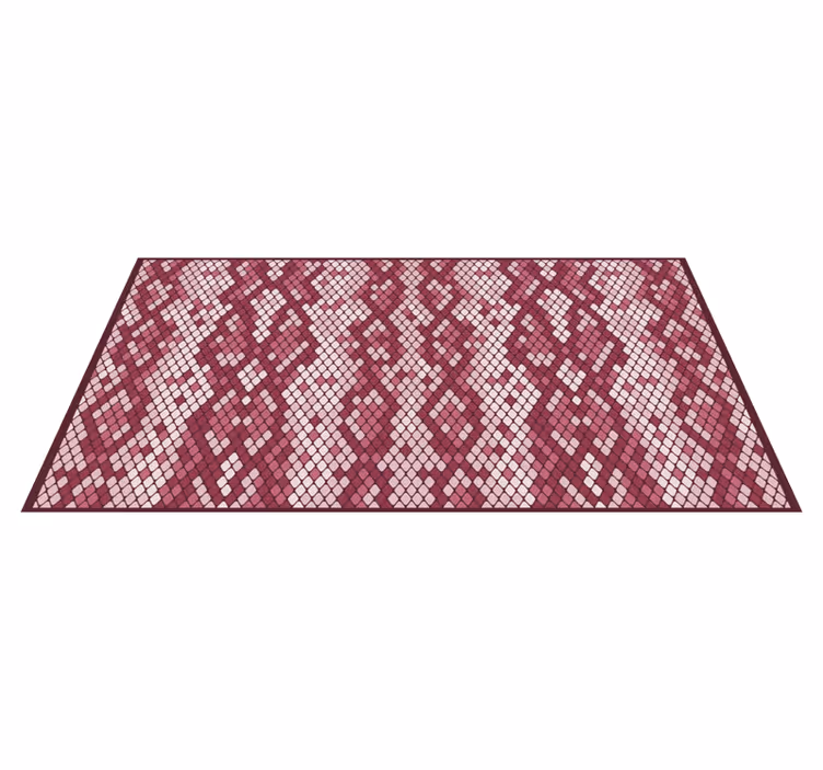Covor de vinil texturat model de mozaic cu diamant - TenStickers